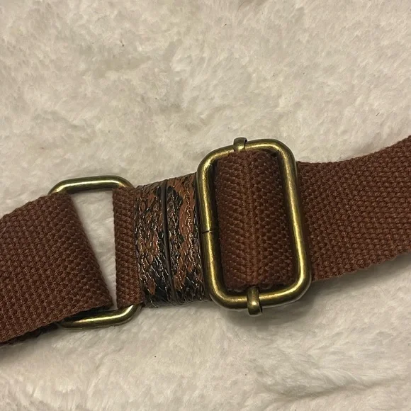 Time and Tru animal print women’s small Brown Crossbody Bag - Picture 9 of 14